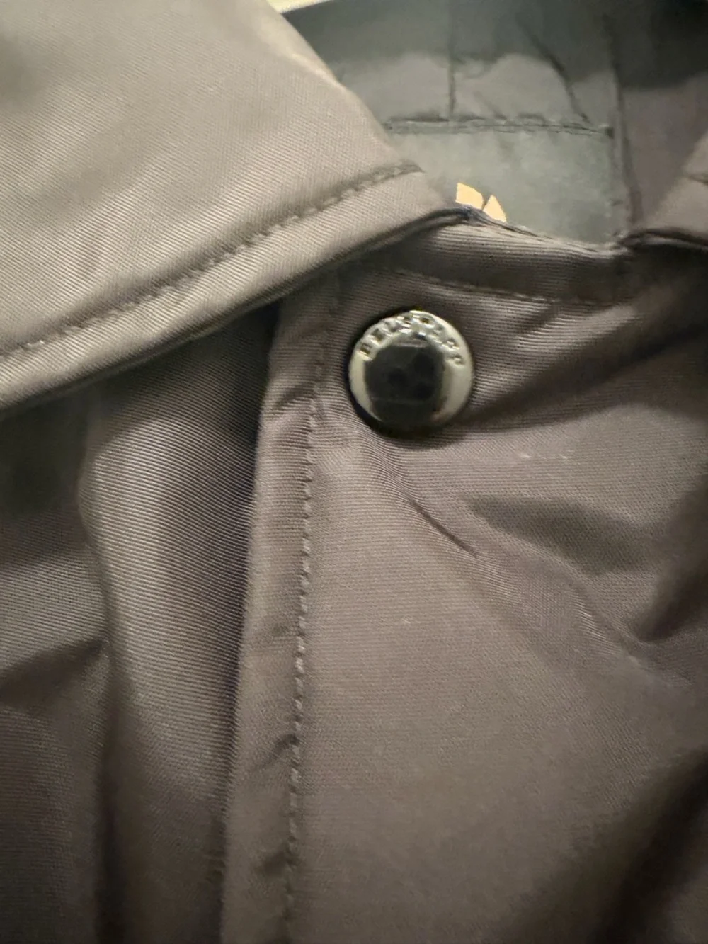 Belstaff Black Trench Coat Small - Picture 4 of 14